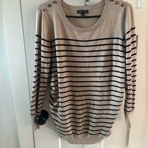 PinkBlush maternity lightweight sweater.